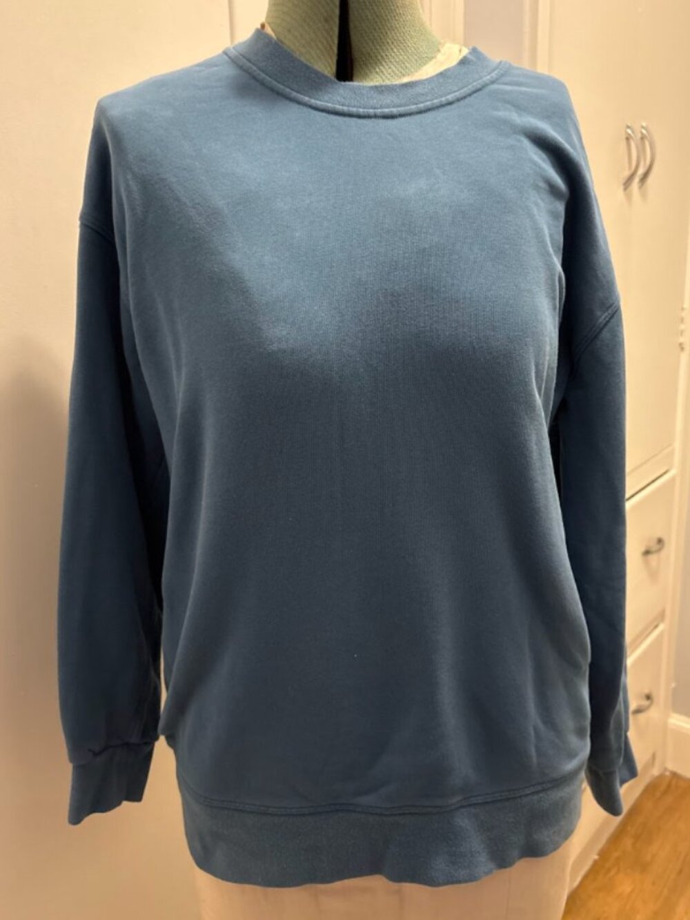 Lululemon Slate Blue Perfectly Oversized Crewneck Sweatshirt